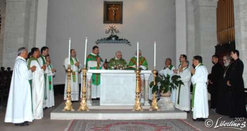 Celebrazione del Vescovo Domenico Tarcisio Cortese a Tropea