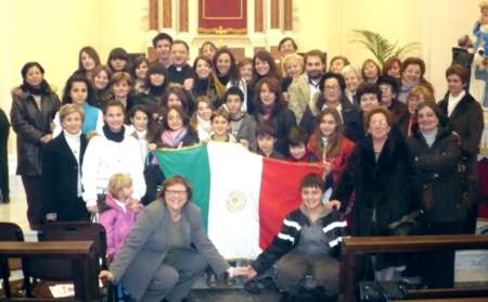 La parrocchia del S. Rosario  con i suoi 60 soci 