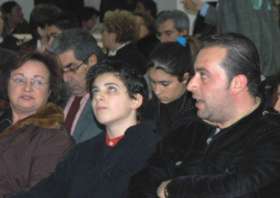 Da sinistra a destra Anna Contartese, Diego Nesci e Vincenzo Vittorioso