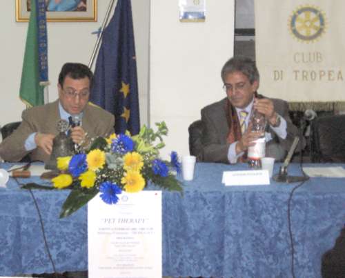 Il Presidente dr. Pasquale Vallone ed il prof. Antonio Pugliese