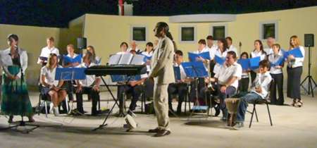 Il coro polifonico Don Giosu Macr al porto di Tropea