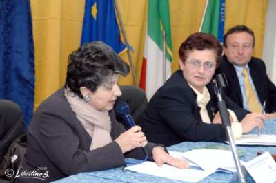 prof. Rosa Maria Rossomando, Rossella Laria, Ottavio Scrugli