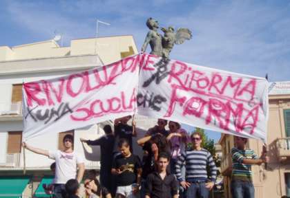 Studenti in sciopero