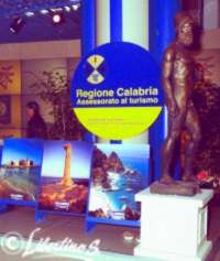 Padiglione della Regione Calabria alla B.I.T. di Milano (foto Libertino)