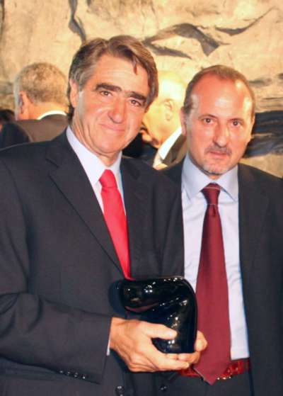Antonio La Torre accompagnato dallAssessore Regionale al Turismo DR. Beniamino Donnici