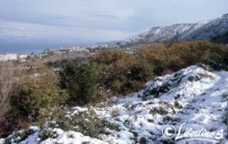 Tropea sotto la neve il 31/01/1999 (foto Salvatore Libertino)