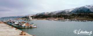 Tropea sotto la neve il 31/01/1999 (foto Salvatore Libertino)